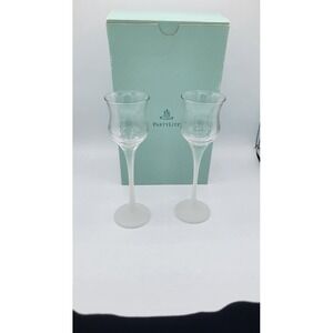 Party Light Ice Crystal votive holders ‎ Pair P9253